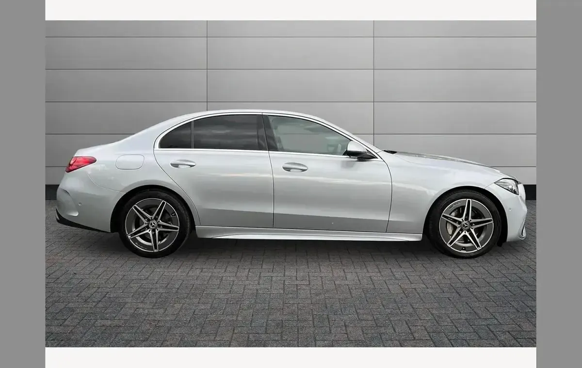 Used Mercedes C300 AMG line 274 HP (201 kW) 2023 Silver Sedan