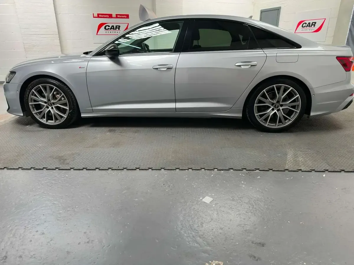 Used Audi A6 Black Edition 2021 Silver Sedan