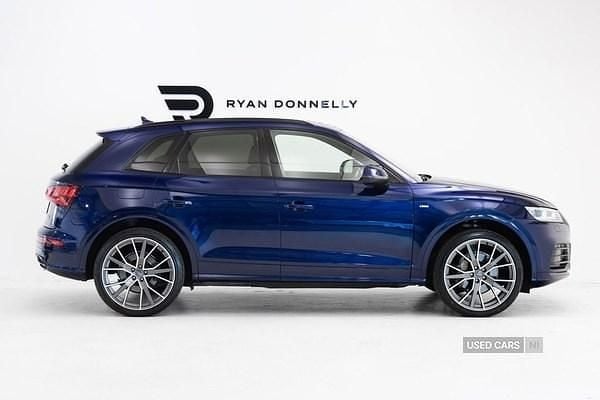 Used Audi Q5 S-Line 190 HP (139 kW) 2017 Blue SUV