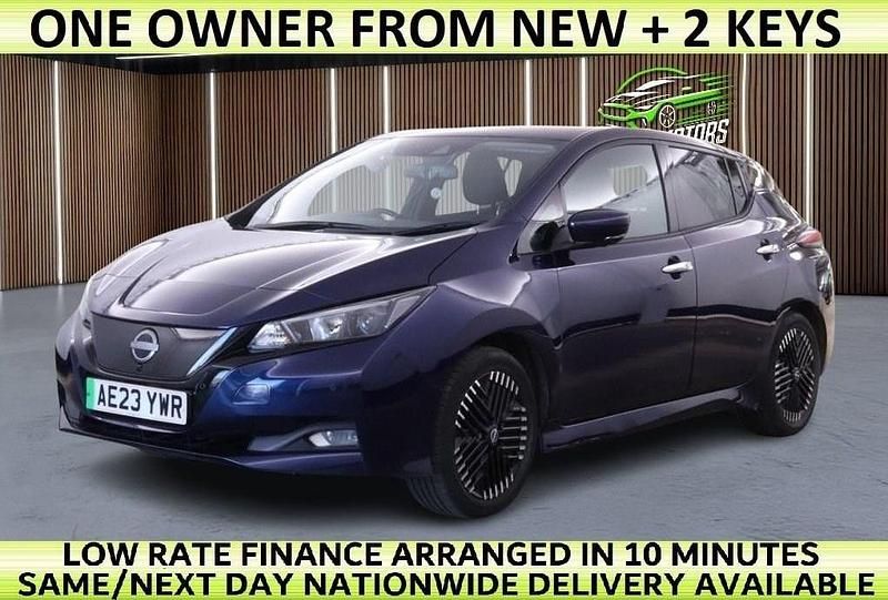 Used Nissan Leaf N-Connecta 110 kW (150 HP) 2023 Blue Hatchback