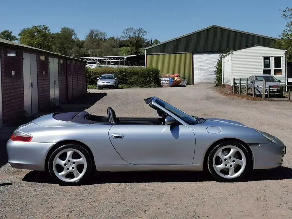 Used Porsche 911 Carrera Cabriolet 2002 Silver Cabriolet