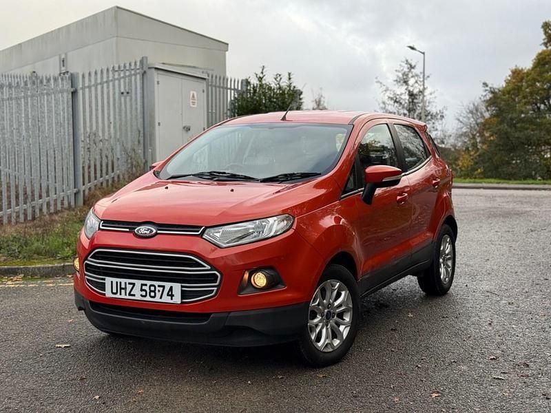 Red Used 2016 Ford Ecosport Zetec SUV | £2,550 (Good price) - Image 1/4
