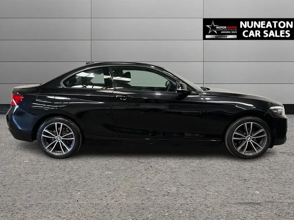Used BMW 218 Sport Line 136 HP (100 kW) 2018 Black Coupe