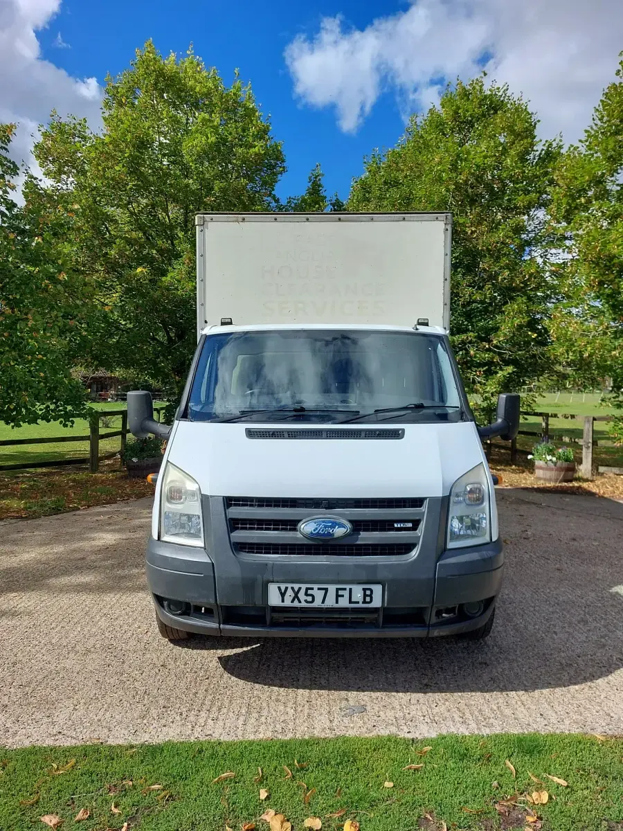 Begagnad Ford Transit 2008 Vit Van