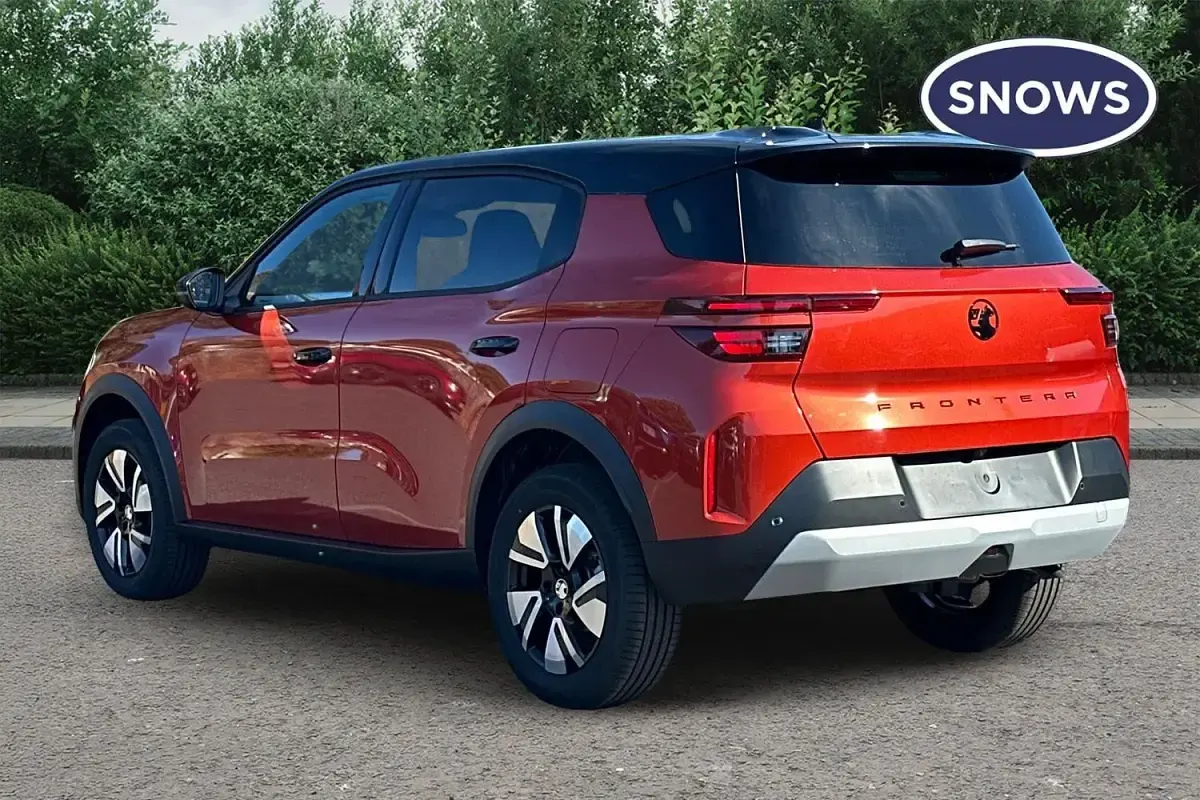 New Vauxhall Frontera GSe 145 HP (106 kW) 2026 Canyon orange