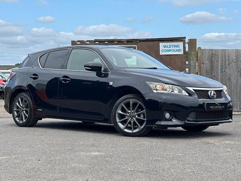 Black Used 2012 Lexus CT200h Sport Line Hatchback | £7,295 (Fair price) - Image 1/4