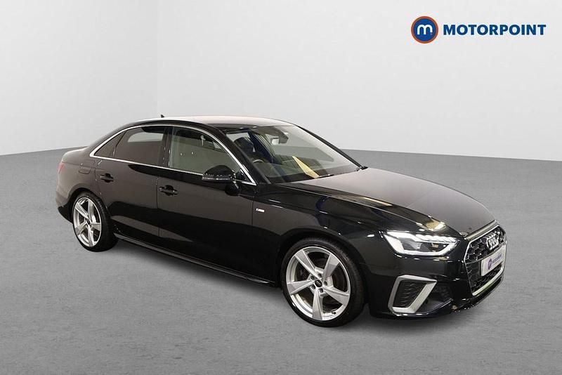 Black Used 2023 Audi A4 S-Line Sedan | £23,799 (Fair price) - Image 1/4