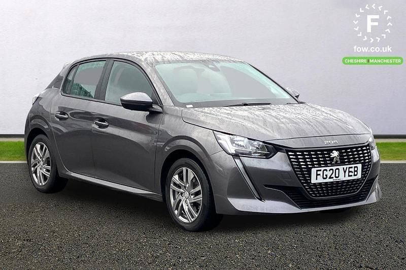 Used Peugeot 208 Active 102 HP (75 kW) 2020 Grey Hatchback