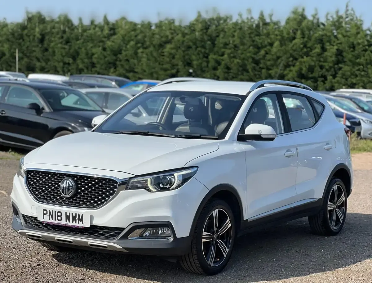 Used MG ZS Exclusive 106 HP (77 kW) 2018 White SUV