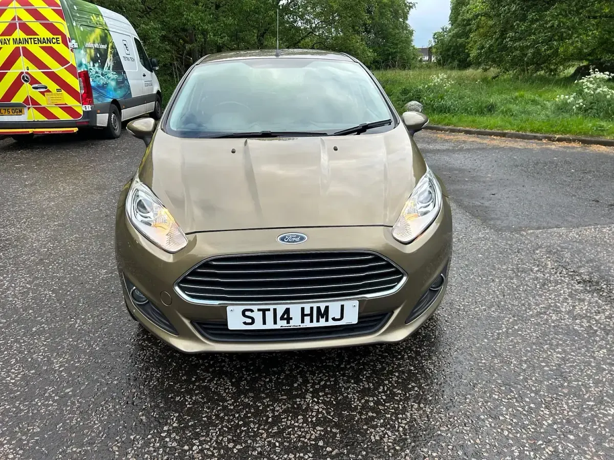 Used Ford Fiesta Zetec 82 HP (60 kW) 2014 Brown Hatchback