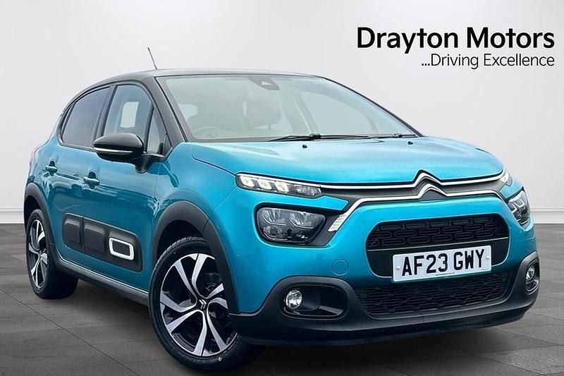 Used Citroën C3 PureTech 110 HP (80 kW) 2023 Blue Hatchback