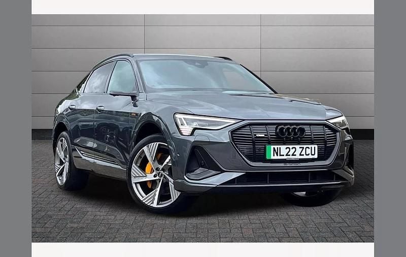 Grey Used 2022 Audi e-tron Sportback Advanced SUV | £36,850 - Image 1/4