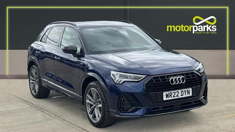 Blue Used 2022 Audi Q3 Black Edition SUV | £24,855 (Super price) - Image 1/4
