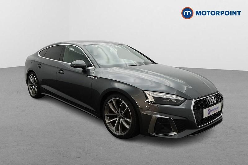 Grey Used 2020 Audi A5 S-Line Hatchback | £23,299 (Fair price) - Image 1/4