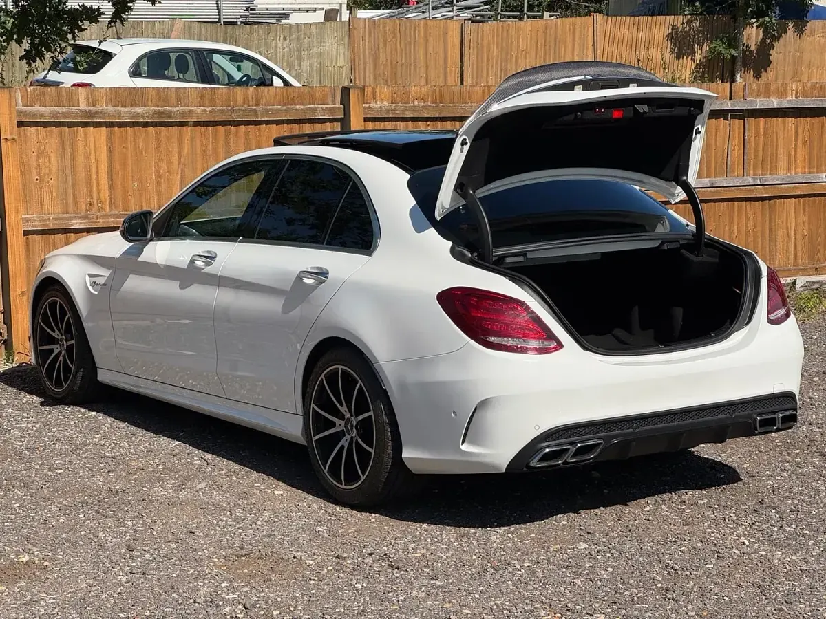 Used Mercedes C63 AMG Premium 2016 White Sedan