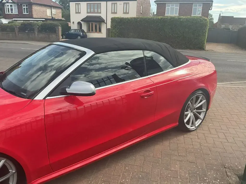 Used Audi RS5 450 HP (330 kW) 2013 Red Cabriolet