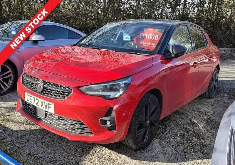 Used Vauxhall Corsa-e Edition 100 kW (136 HP) 2022 Red Hatchback