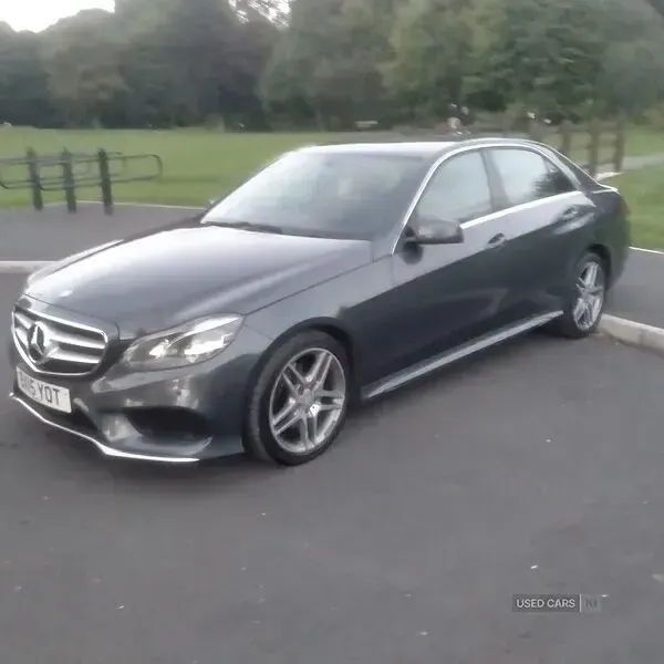 Used Mercedes E250 AMG line 2015 Grey Sedan