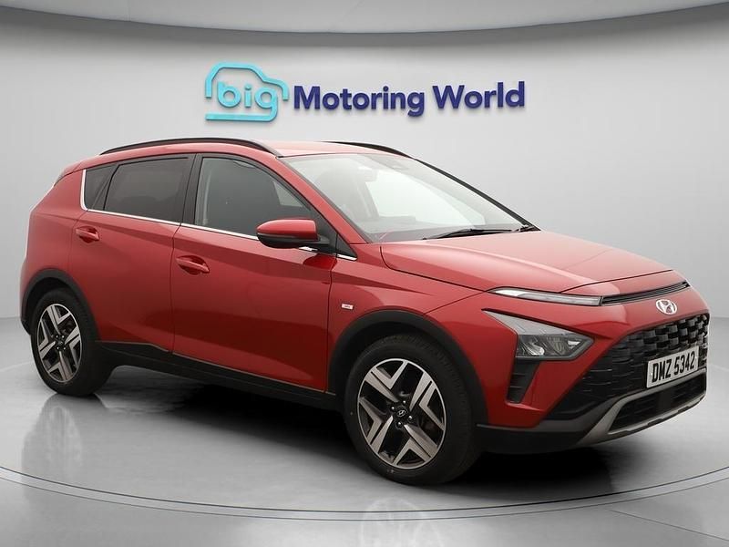 Red Used 2024 Hyundai Bayon Premium SUV | £14,575 (Fair price) - Image 1/4