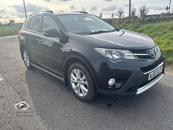 Black Used 2013 Toyota RAV4 Estate | £7,450 (A bit pricey) - Image 1/4