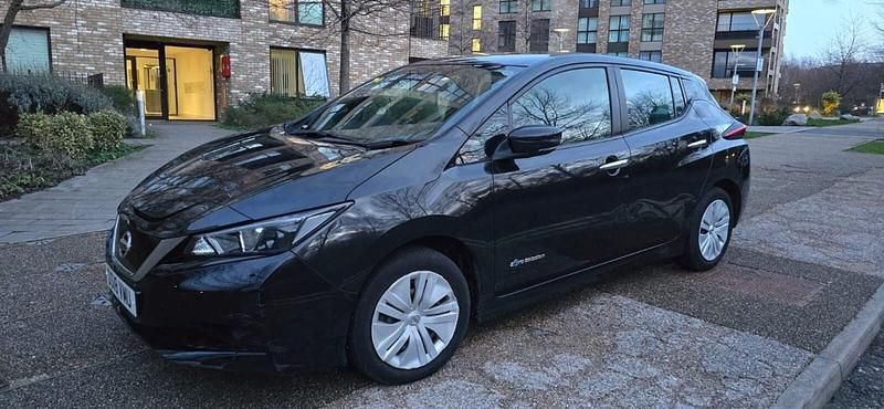 Used Nissan Leaf Visia 110 kW (150 HP) 2018 Black Hatchback