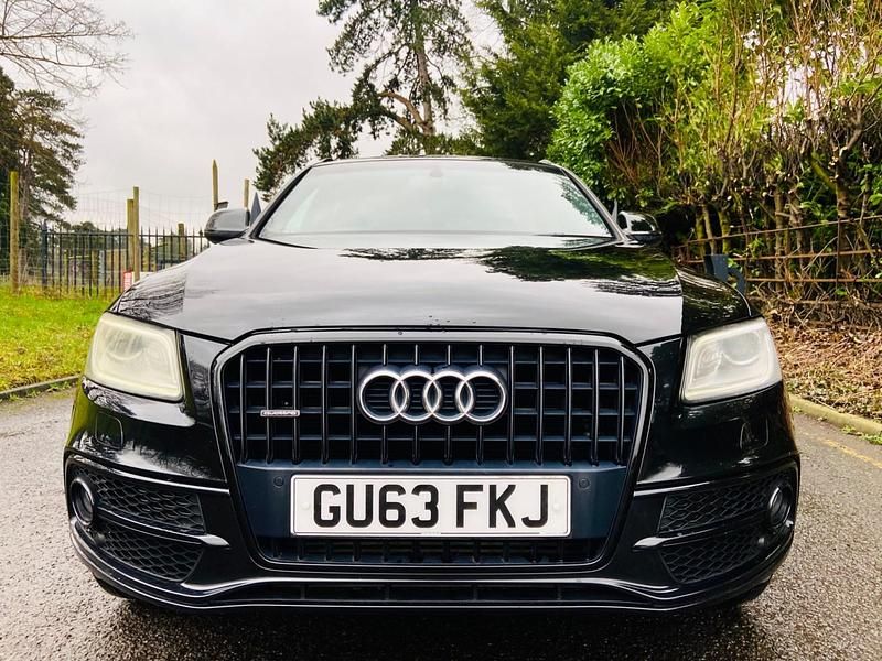 Used Audi Q5 S-line plus 245 HP (180 kW) 2013 Black SUV
