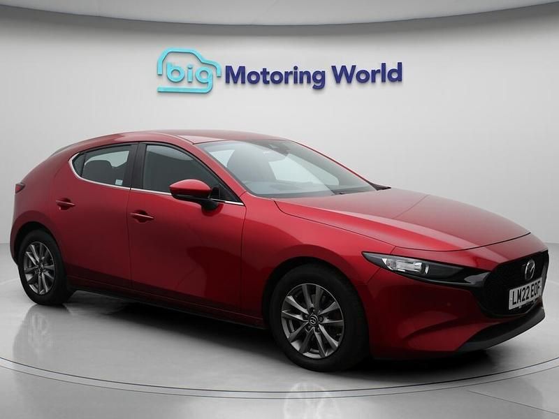 Red Used 2022 Mazda 3 Hatchback | £16,900 (Fair price) - Image 1/4