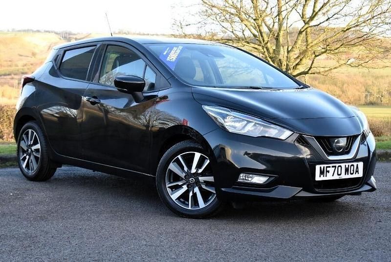 Black Used 2020 Nissan Micra Tekna Hatchback | £10,321 (Fair price) - Image 1/4