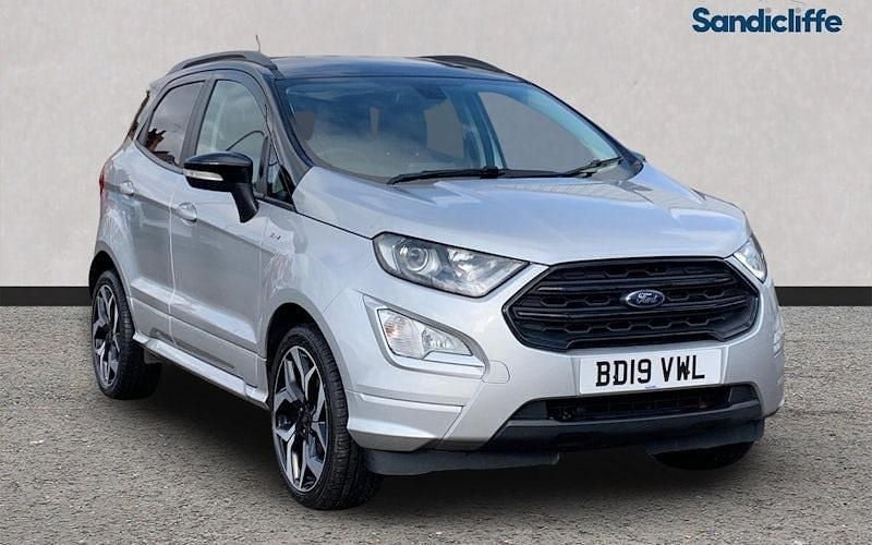 Silver Used 2022 Ford Ecosport ST-Line SUV | £9,351 (Good price) - Image 1/4