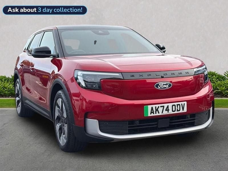 Red Used 2024 Ford Explorer Premium SUV | £31,400 (Fair price) - Image 1/4