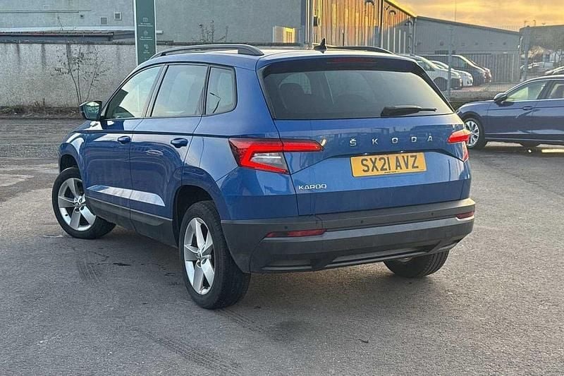 Used Skoda 110 R SE 81 HP (59 kW) 2021 Race blue metallic Estate