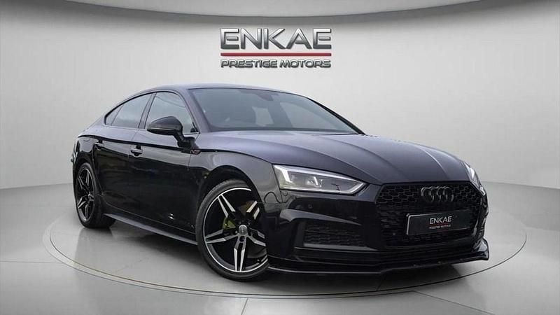 Black Used 2021 Audi A5 Sportback S-Line Hatchback | £22,995 (Good price) - Image 1/4