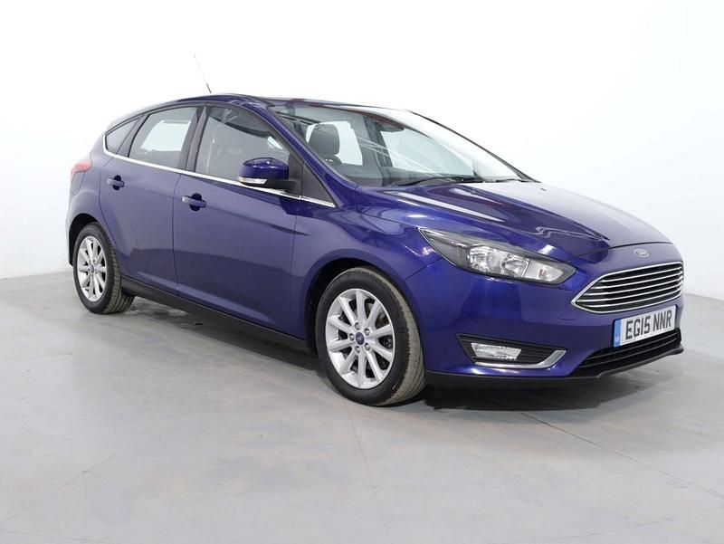 Blue Used 2015 Ford Focus Titanium Hatchback | £5,100 (Fair price) - Image 1/1