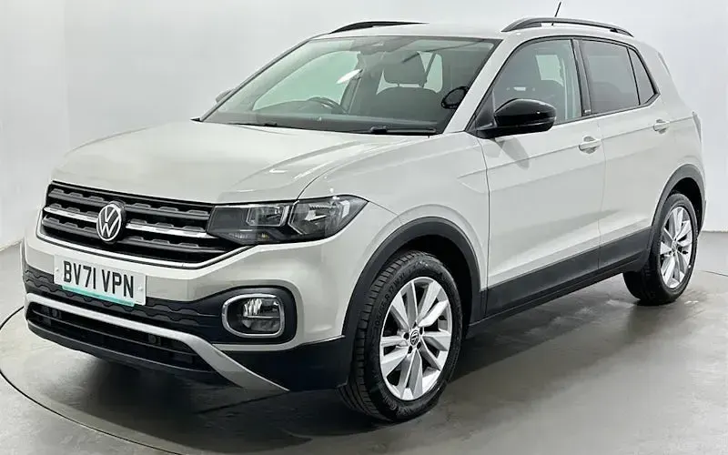 Usado VW T-Cross Active 110 HP (80 kW) 2021 Cinzento SUV