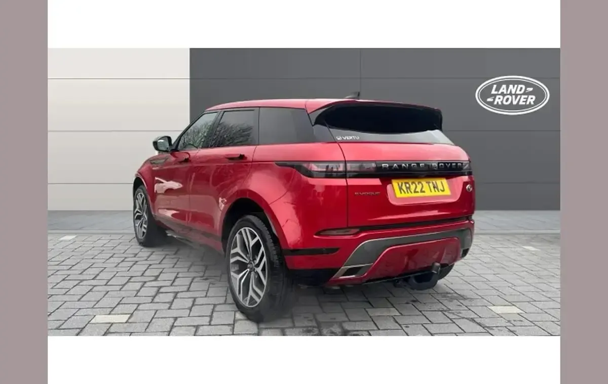 Used Land Rover Range Rover evoque HSE Dynamic 203 HP (149 kW) 2022 Red SUV