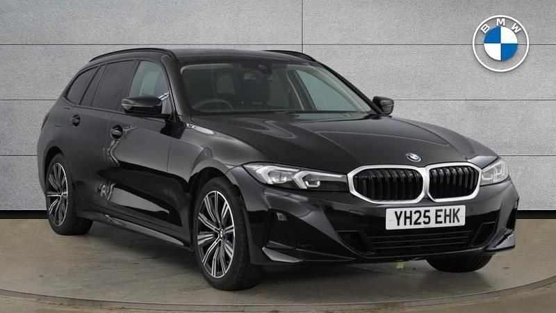 Black Used 2025 BMW 320 Sport Line Estate | £29,945 (Good price) - Image 1/4
