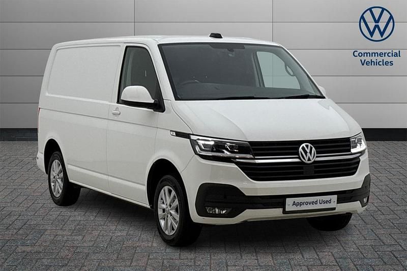 Begagnad VW Transporter Highline 2023 Vit Van