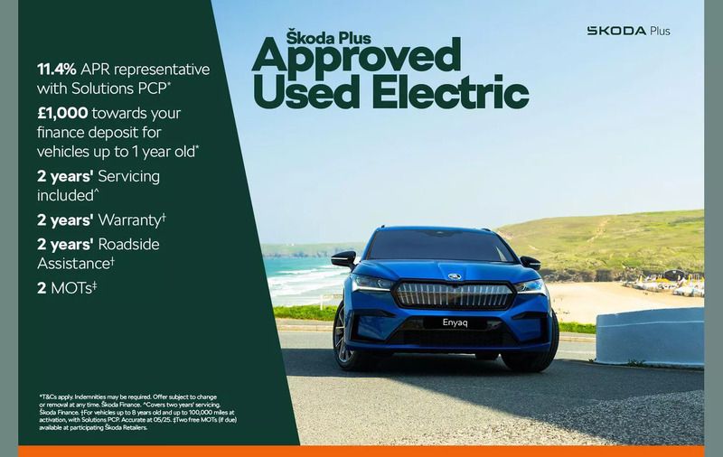 Green Used 2025 Skoda Elroq SUV | £29,995 (Fair price) - Image 1/3