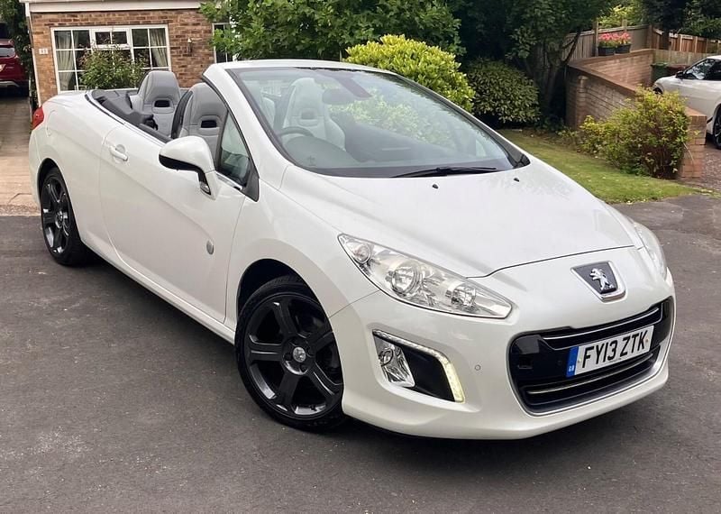 White Used 2013 Peugeot 308 CC Roland Garros Cabriolet | £4,995 (Fair price) - Image 1/1