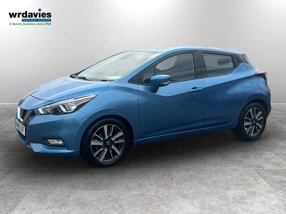 Used Nissan Micra Acenta Limited Edition 90 HP (66 kW) 2019 Blue Hatchback