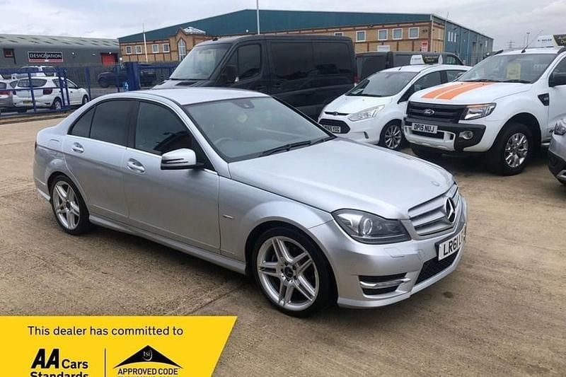 Silver Used 2011 Mercedes C220 Sedan | £3,457 (Fair price) - Image 1/1
