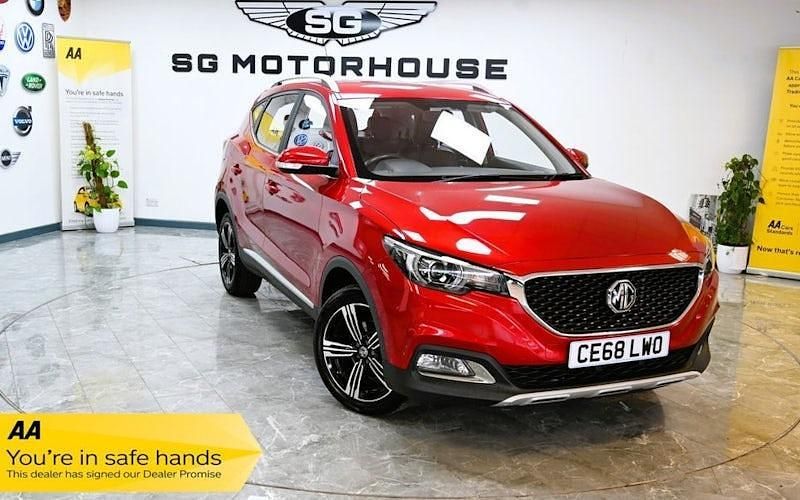 Red Used 2018 MG ZS Exclusive Sedan | £8,895 (Fair price) - Image 1/4
