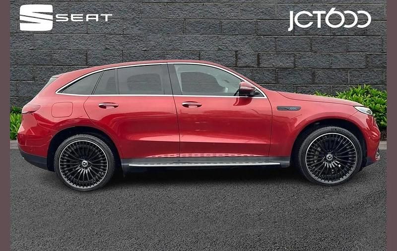 Used Mercedes EQC400 AMG Line Premium Plus 300 kW (408 HP) 2022 Red SUV