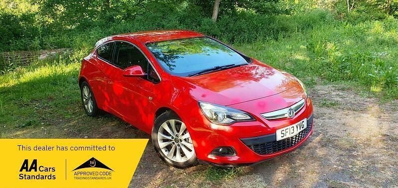Red Used 2013 Vauxhall Astra GTC SRi Hatchback | £2,099 (Fair price) - Image 1/4