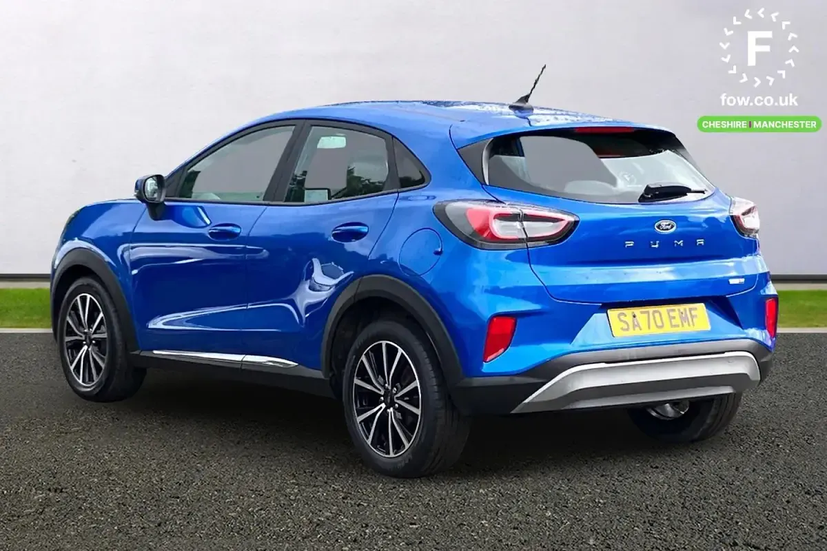 Used Ford Puma Titanium 125 HP (91 kW) 2020 Blue SUV