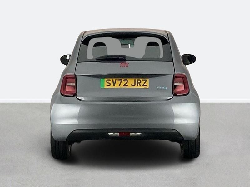 Used Fiat 500e Red 86 kW (118 HP) 2022 Grey Hatchback