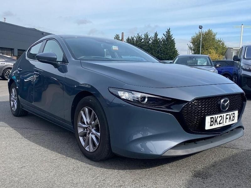 Grey Used 2021 Mazda 3 Hatchback | £13,695 (Super price) - Image 1/4