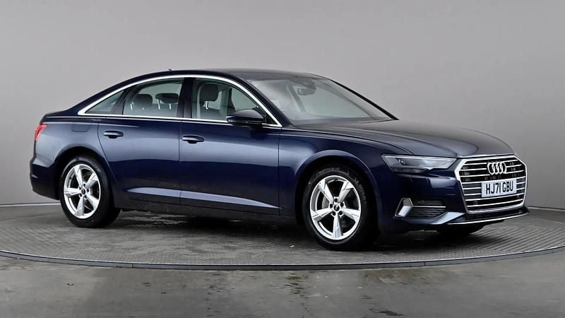 Used Audi A6 Sport 204 HP (150 kW) 2022 Blue Sedan