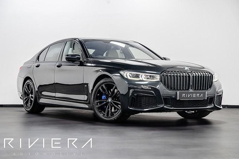 Black Used 2021 BMW 730 M Sport Sedan | £35,495 (Fair price) - Image 1/4