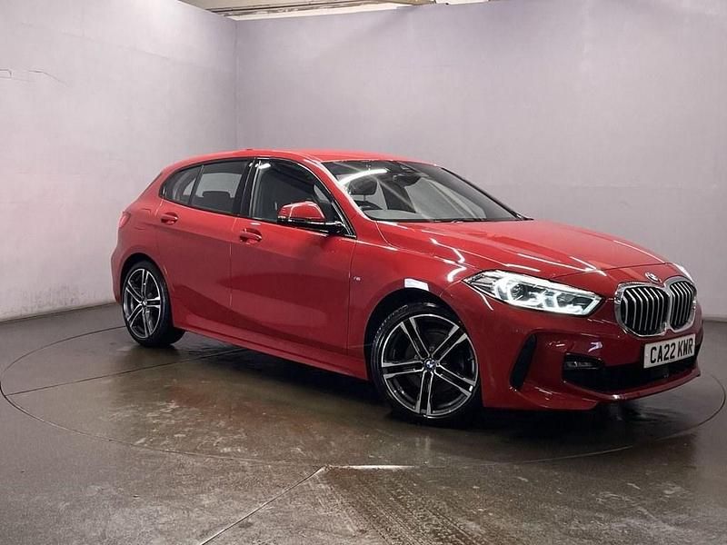 Used BMW 118 M Sport 136 HP (100 kW) 2022 Red Hatchback